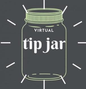 The Kennedys' Tip Jar. Thanks!